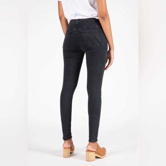 Mother High Waisted Looker in Dancing In The Dark - Picture 2 of 16